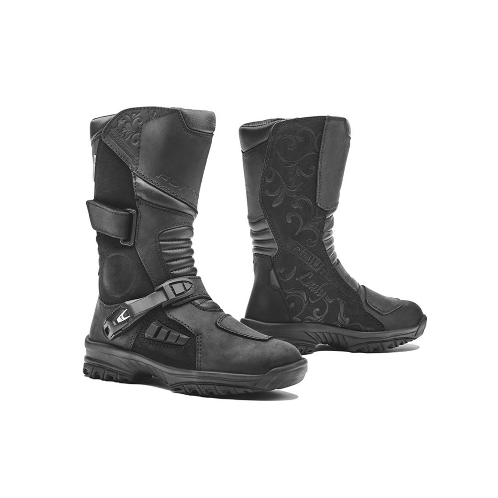 Cizme Moto Touring Dama Adv Tourer Dry Black