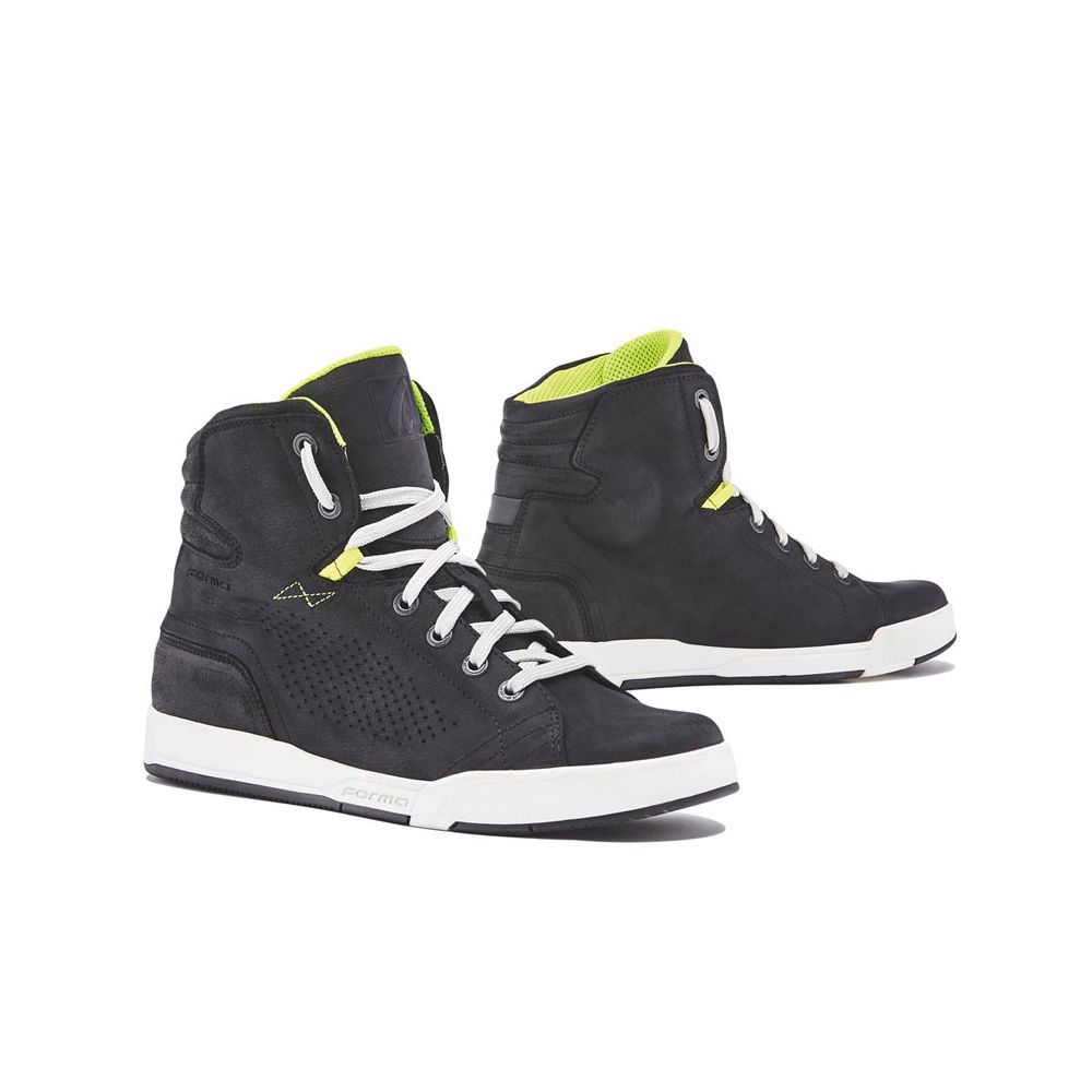 Ghete Moto Swift Flow Black/White