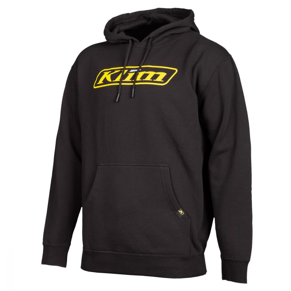 Klim Corp Hoodie Black/Vibrant Yellow