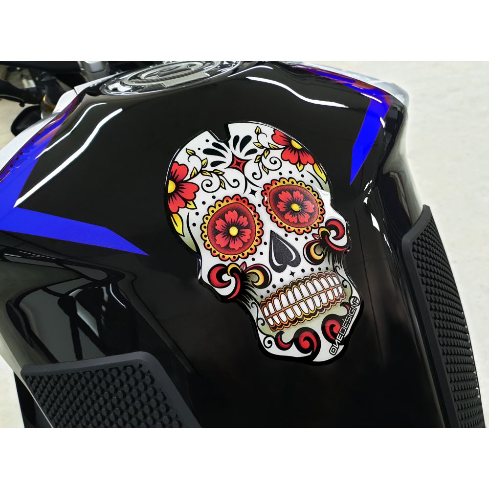 Tankpad Slim Carbon Multi	/Red	/White 43010820