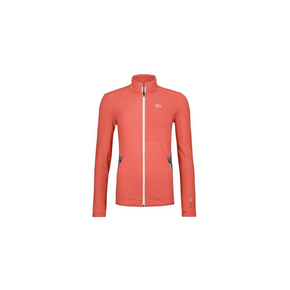 Jacket Women's Blouse Merino Fleece Coral