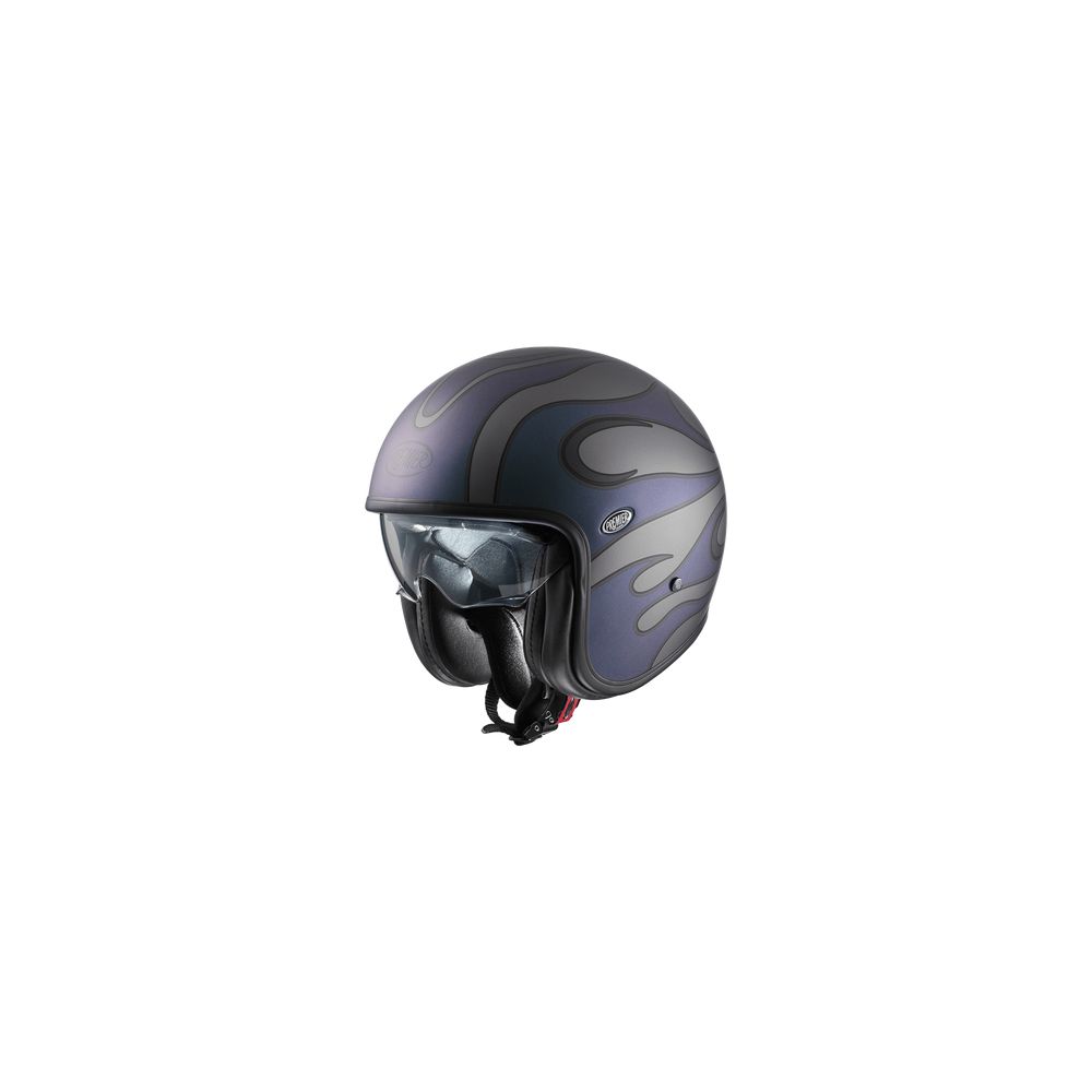 Casca Moto Open-Face/Jet Vintage IRIDEBM Matt Blue/Gray 2024
