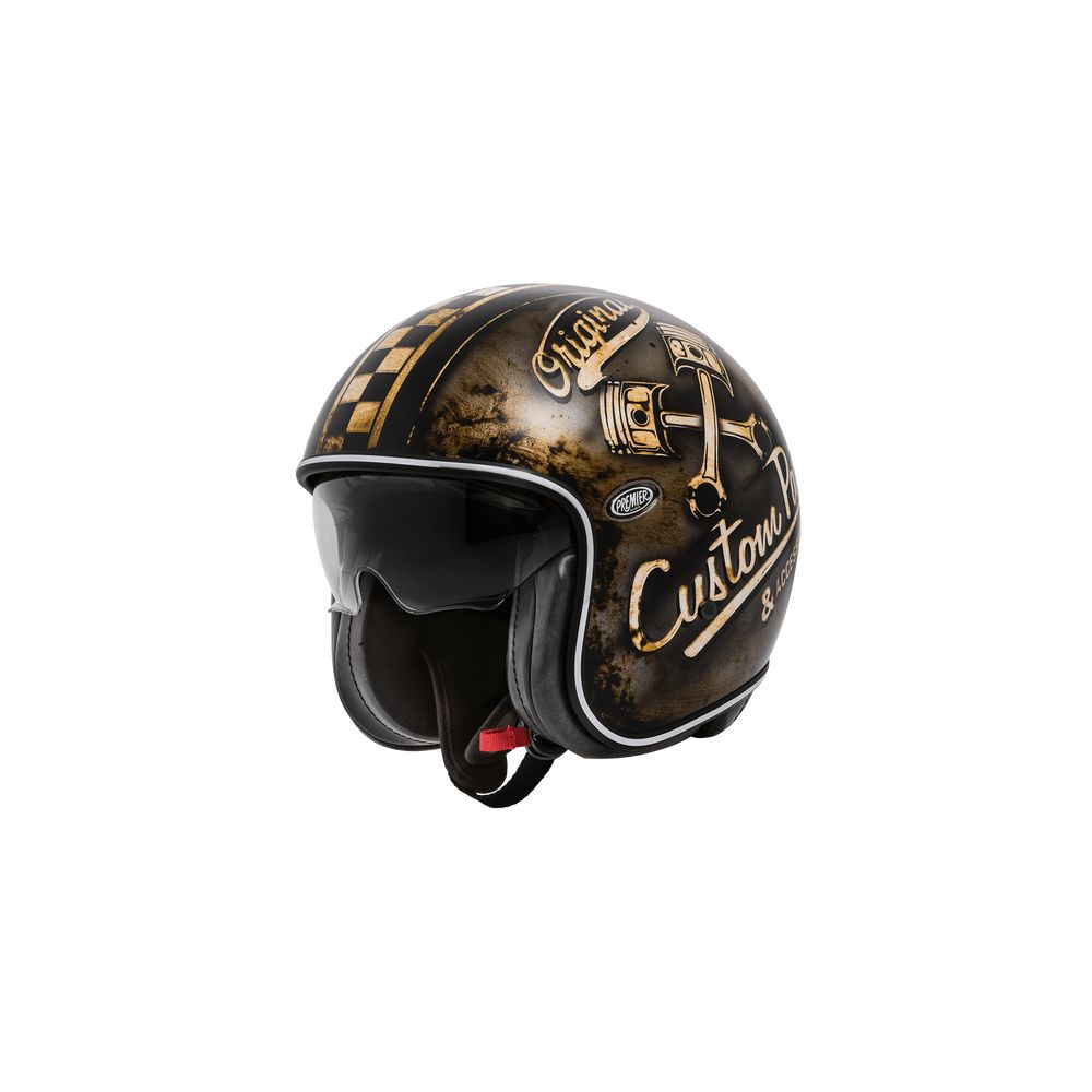 Casca Moto Open-Face/Jet Vintage OP 9BM Brown 2024