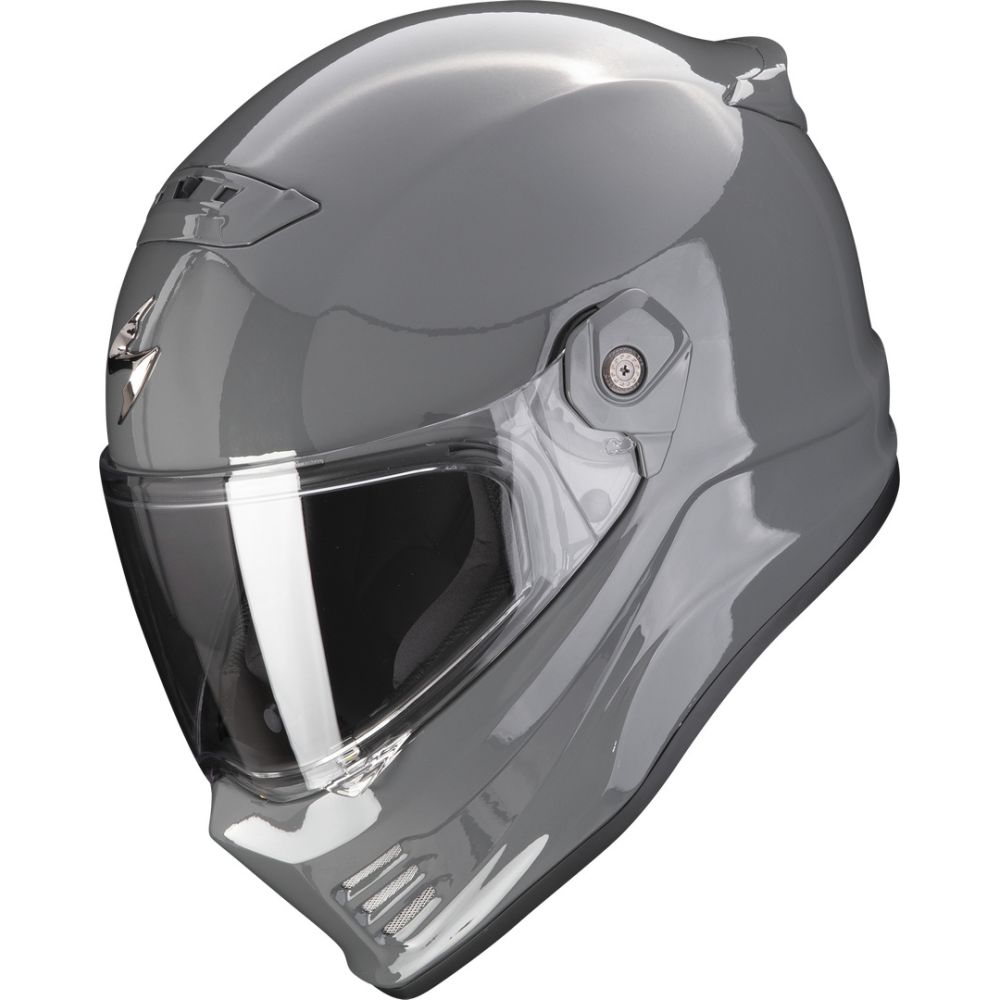Full-Face Moto Helmet Covert FX Solid Cement Grey 24