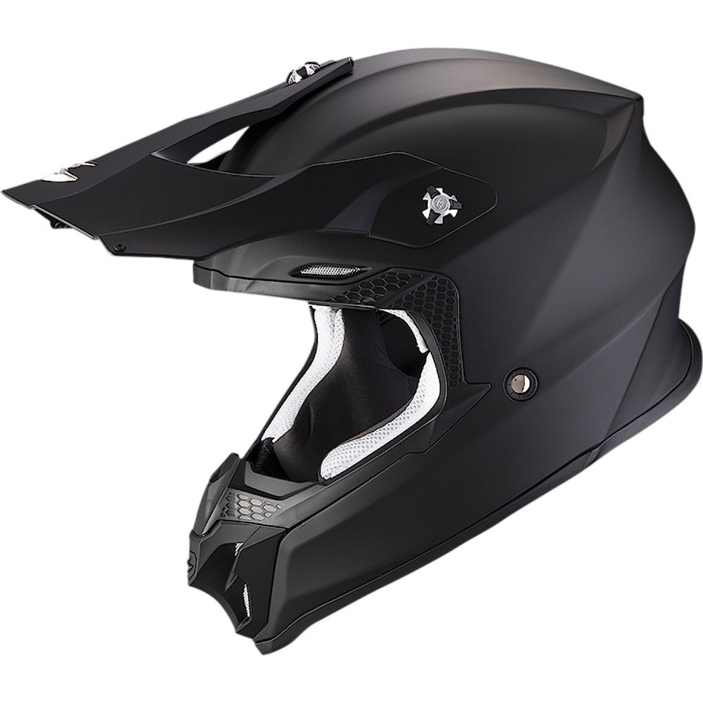 MX/Enduro Moto Helmet VX-16 Evo Air Solid Black Matt 24