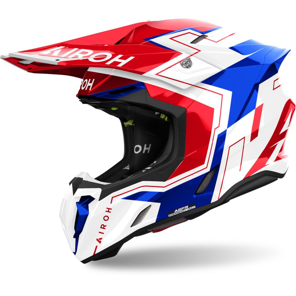 Casca Moto MX/Enduro Twist 3 Dizzy Blue/Red 24