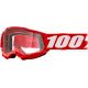 Ochelari MX Copii Accuri 2 Red Clear Lens