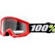 Ochelari MX Copii Strata Mini Grom Red Clear Lens 