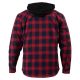 Camasa Tech Flannel-Red Navy Check 2022
