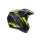 Casca Moto Ax9 Agv E2206 Mplk Steppa Carbon/Grey/Yellow Fluo 24