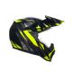 Casca Moto Ax9 Agv E2206 Mplk Steppa Carbon/Grey/Yellow Fluo 24