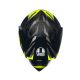 Casca Moto Ax9 Agv E2206 Mplk Steppa Carbon/Grey/Yellow Fluo 24