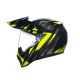 Casca Moto Ax9 Agv E2206 Mplk Steppa Carbon/Grey/Yellow Fluo 24