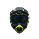 Casca Moto Ax9 Agv E2206 Mplk Steppa Carbon/Grey/Yellow Fluo 24