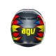 Casca Moto Full-Face K3 E2206 Mplk Birdy 2.0 Grey/Yellow/Red