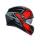 Casca Moto Full-Face K3 E2206 Mplk Compound Black/Red
