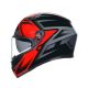 Casca Moto Full-Face K3 E2206 Mplk Compound Black/Red