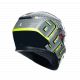 Casca Moto Full-Face K3 E2206 Mplk Fortify Grey/Black/Yellow Fluo