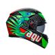 Casca Moto Full-Face K3 E2206 Mplk Kamaleon Black/Red/Green