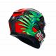 Casca Moto Full-Face K3 E2206 Mplk Kamaleon Black/Red/Green
