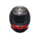 Casca Moto Full-Face K6 S E2206 Mplk Slashcut Black/Grey/Red