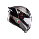 Casca Moto K1 S Agv E2206 Lap Matt Black/Grey/Red 24