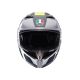 Casca Moto K3 Agv E2206 Mplk Shade Grey/Yellow Fluo 24