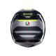 Casca Moto K3 Agv E2206 Mplk Shade Grey/Yellow Fluo 24