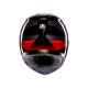 Casca Moto K3 Agv E2206 Mplk Striga Black/Grey/Red 24