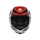 Casca Moto K6 S Agv E2206 Mplk Reeval White/Red/Grey 24