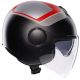 Casca Moto Open Face/Jet Eteres E2206 Scaglieri Matt Grey/Red 25