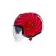Casca Moto Open Face/Jet Eteres E2206 Tropea Red/Pink 25