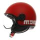 Casca Moto Open Face/Jet FGTR Classic Momodesign E2206 Candy Matt Red/White 25