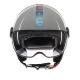 Casca Moto Open Face/Jet FGTR Classic Momodesign E2206 Flip Blue/Fucsia 25