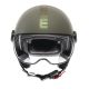 Casca Moto Open Face/Jet FGTR Classic Momodesign E2206 Flip Matt Green/Bronze 25