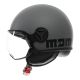 Casca Moto Open Face/Jet FGTR Classic Momodesign E2206 Mono Matt Grey/Black 25