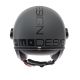 Casca Moto Open Face/Jet FGTR Classic Momodesign E2206 Mono Matt Grey/Black 25