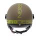 Casca Moto Open Face/Jet FGTR Classic Momodesign E2206 Mono Matt Sand/Lime 25