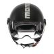 Casca Moto Open Face/Jet FGTR Evo Momodesign E2206 Mono Matt Black/Silver 25