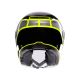 Casca Moto Open Face/Jet Irides E2206 Davao Black/Grey/Yellow Fluo 25