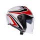 Casca Moto Open Face/Jet Irides E2206 Tolosa Black/Grey/Red 25