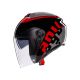 Casca Moto Open Face/Jet Irides E2206 Valenza Matt Grey/Black/Red 25