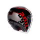 Casca Moto Open Face/Jet Irides E2206 Valenza Matt Grey/Black/Red 25