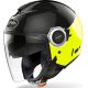 Casca Moto Jet Helios Fluo Yellow Gloss 2022 