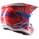 Casca Moto Enduro/MX Supertech M5 Action Red/Blue 24