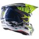 Casca Moto Enduro/MX Supertech M5 Rash Navy/Yellow 24