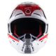 Casca Moto MX/Enduro Supertech S-M5 Bond White/Red 24 