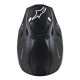 Casca Supertech M8 Solid Black Matt S9