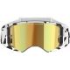 Ochelari Moto MX/Enduro Supertech Corp ABS Vision White/Black/Gold/Mirror Gold