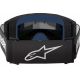 Ochelari Moto MX/Enduro Vision 3 Wordmark Black/Mirror Silver